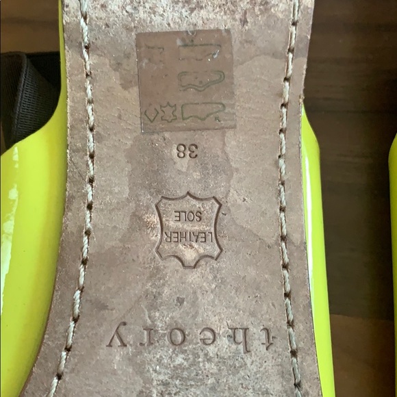 Theory gorgeous yellow and brown sandals - Picture 3 of 5